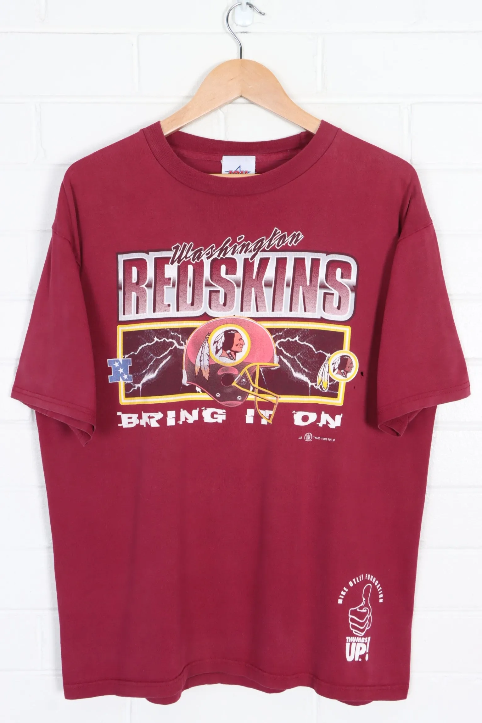 NFL Washington Redskins 1999 Bring It On T-Shirt (L)