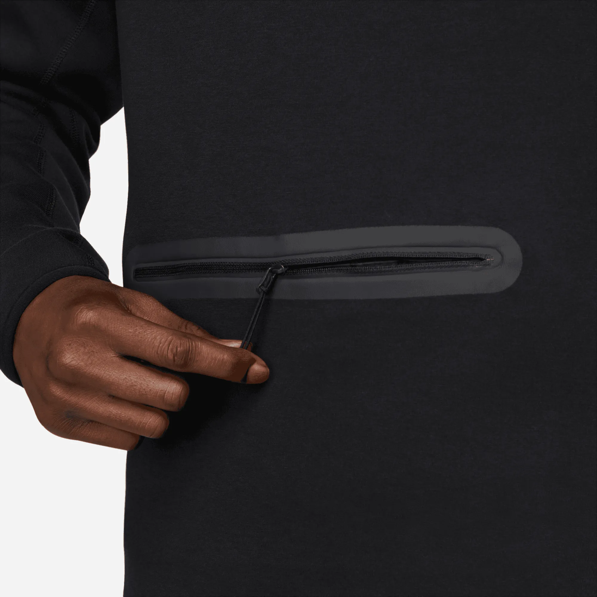 Nike Sportswear Tech Fleece Black  1/2-Zip Sweatshirt