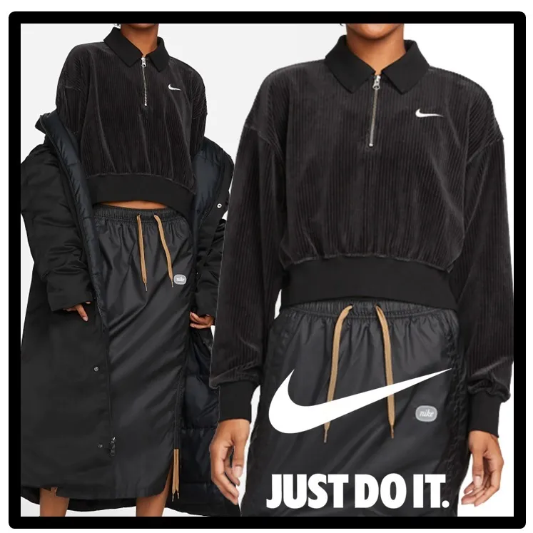 Nike  |Street Style Logo Hoodies & Sweatshirts