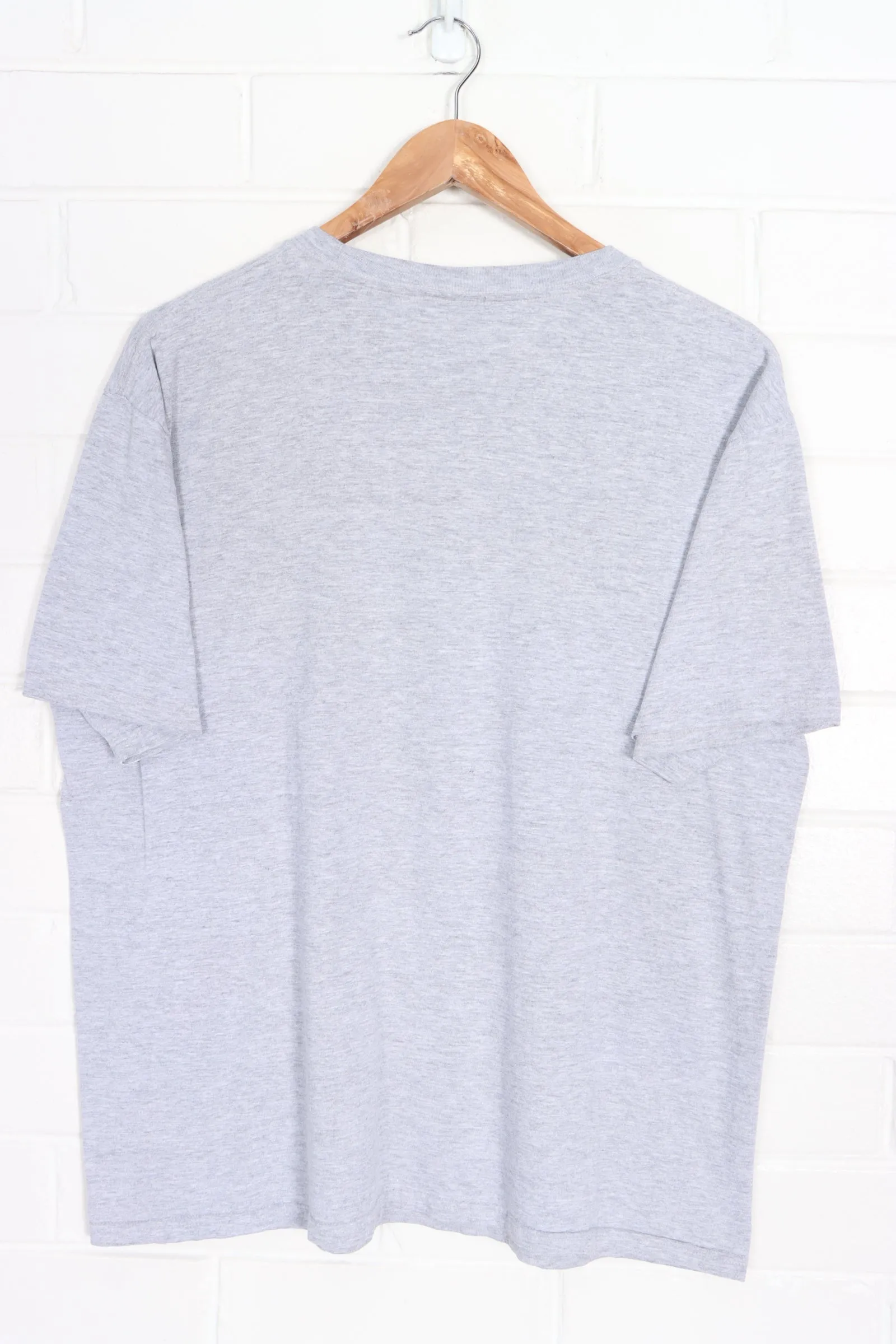 NIKE Swoosh Logo Casual Boxy T-Shirt (L)