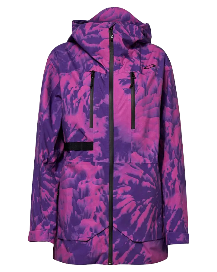 Oakley Juno Shell Snow Jacket - Purple Mountain Td Print