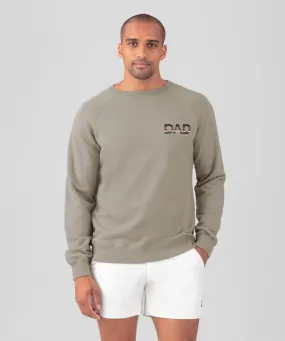 Organic Cotton Sweatshirt DAD: Dusty Beige