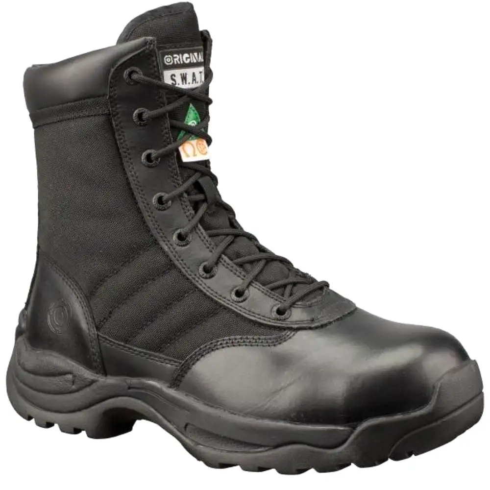 Original SWAT Classic 225201 9 Safety Men's Composite Toe Work Boot with Side Zip