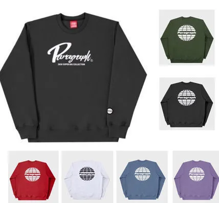 Paragraph  |Unisex Long Sleeves Cotton Hoodies & Sweatshirts