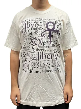 Prince – O(+>– Jam Of The Year Prince Love Sex Liberty Emancipation Official Shirt Size Large Vintage