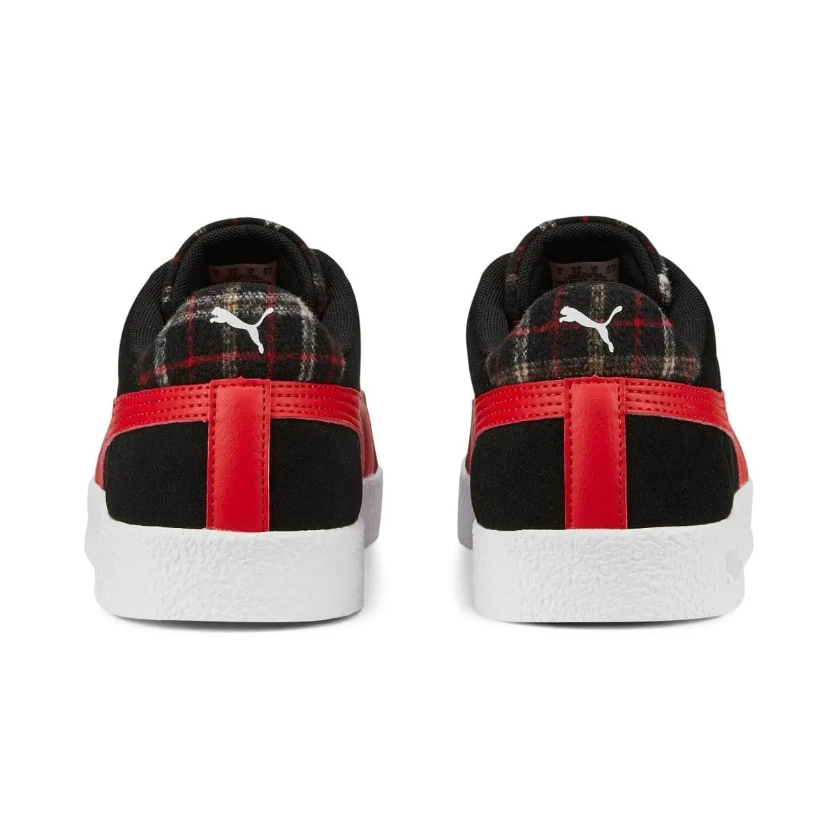 PUMA MEN'S CLUB BLACK/RED SHOE