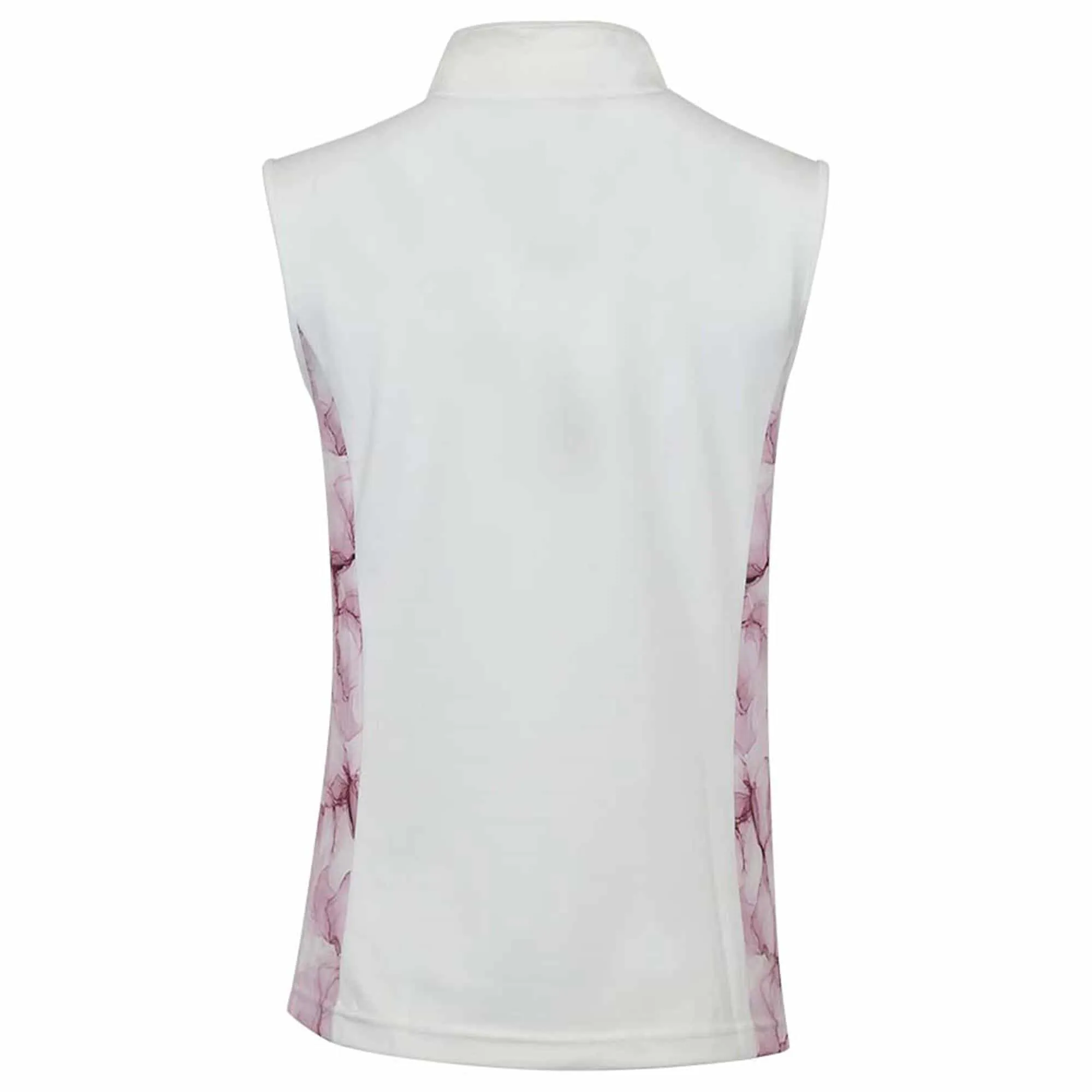 Pure Golf Bliss Sleeveless Polo Shirt Blossom Pink