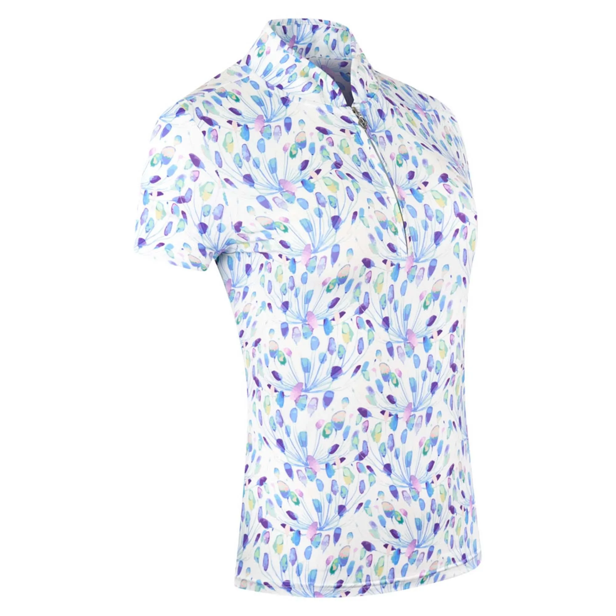 Pure Golf Ellen Ladies Golf Polo Shirt Opal Wish