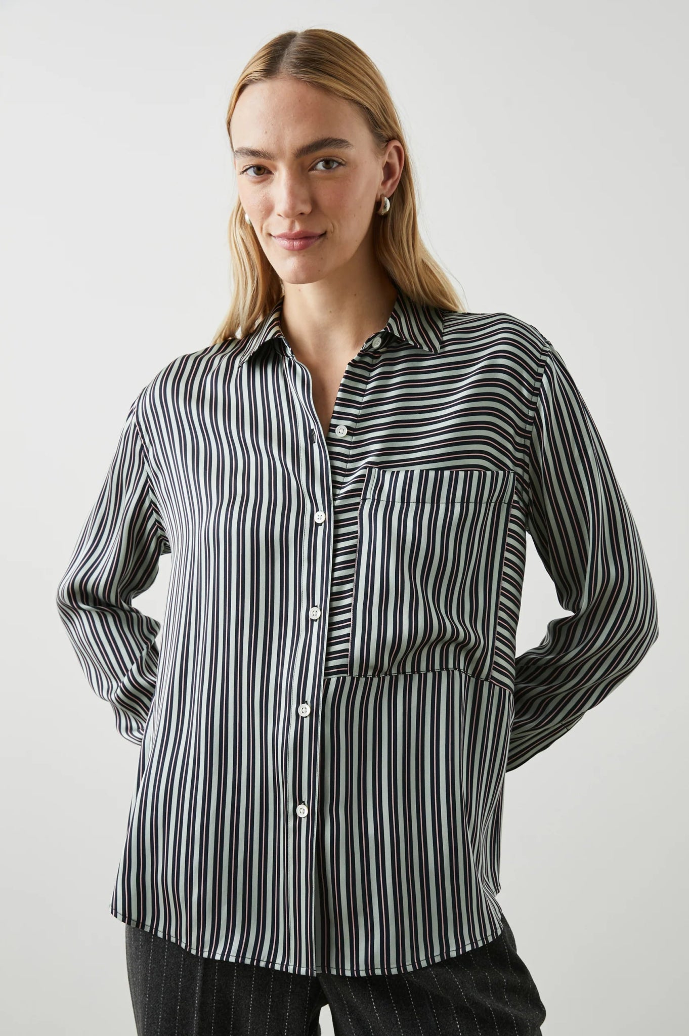 Rails Spencer Shirt in Aspen Stripe