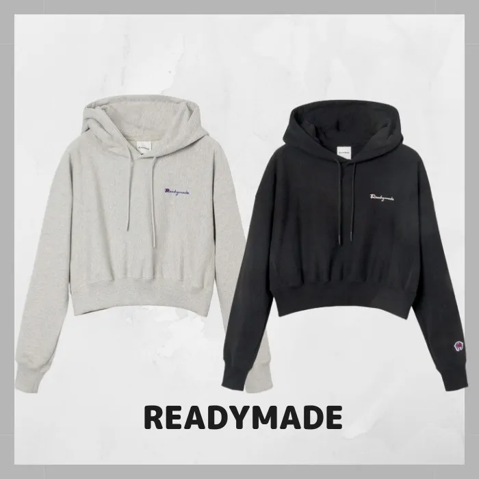 READYMADE  |Unisex Street Style Cotton Logo Hoodies & Sweatshirts