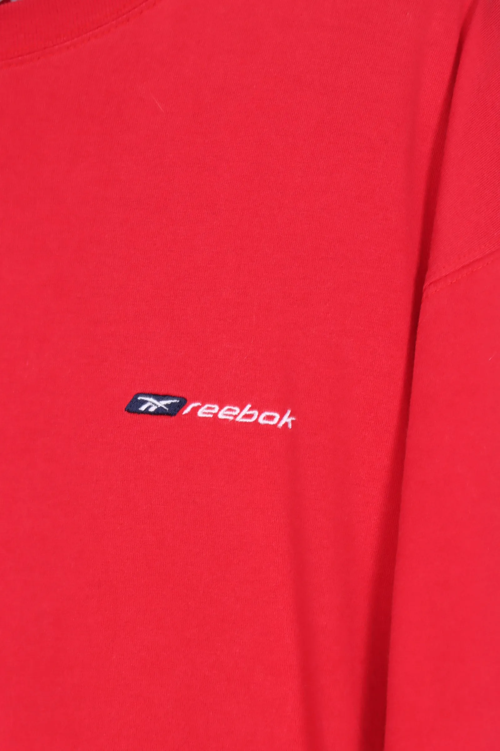 REEBOK Embroidered Red Classic Tee (XL)