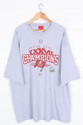 REEBOK Super Bowl Tampa Buccaneers Champions NFL Tee (XXL)