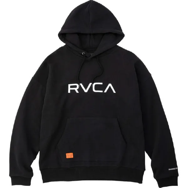 RVCA  |Unisex Bi-color Long Sleeves Logo Hoodies