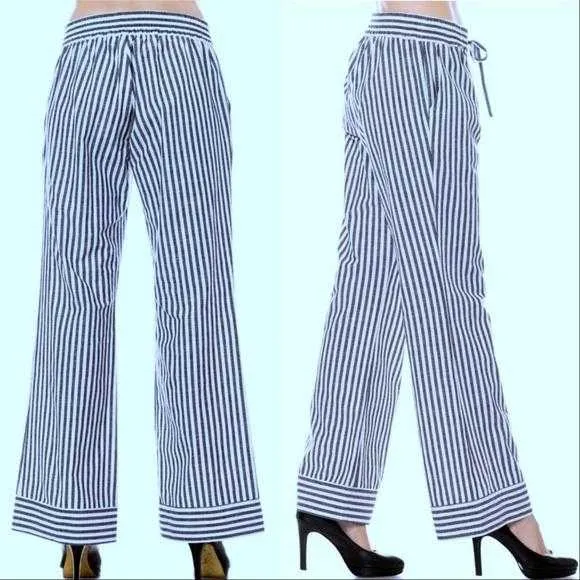 Sail Away Nautical Striped Pants