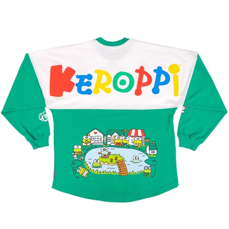 SANRIO  |Unisex U-Neck Collaboration Long Sleeves Cotton Logo