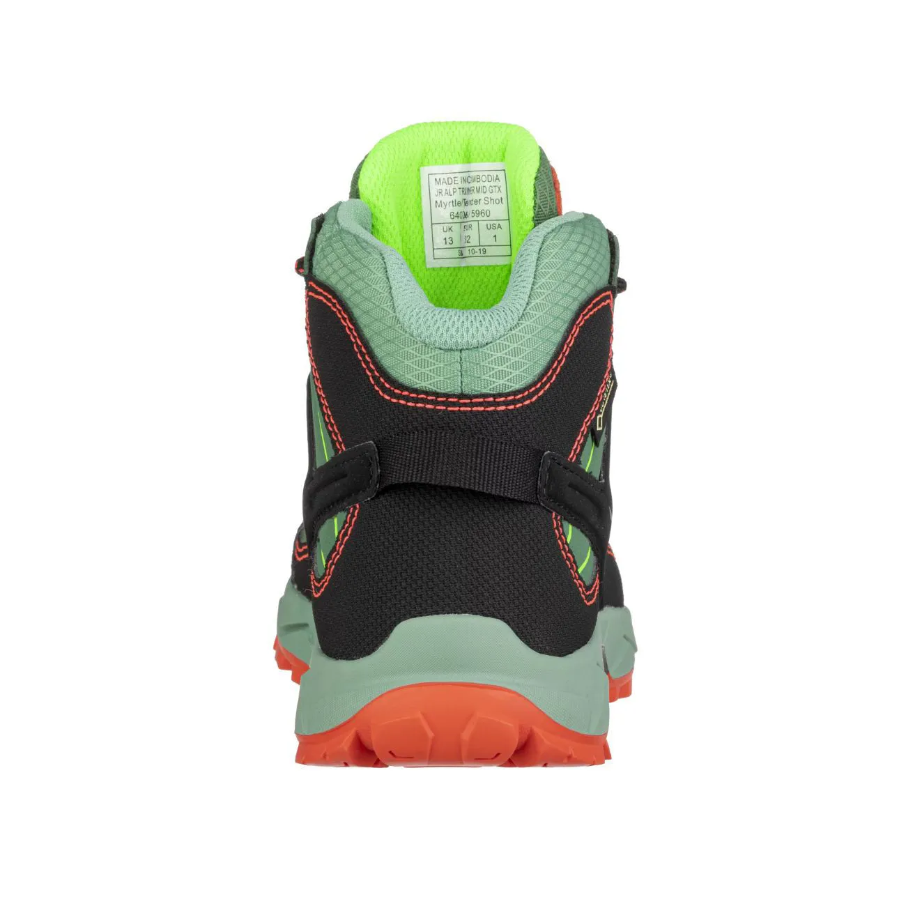 SCARPONCINI BAMBINO ALP TRAINER MID GORE-TEX Uomo Greenmyrtle Tendershot