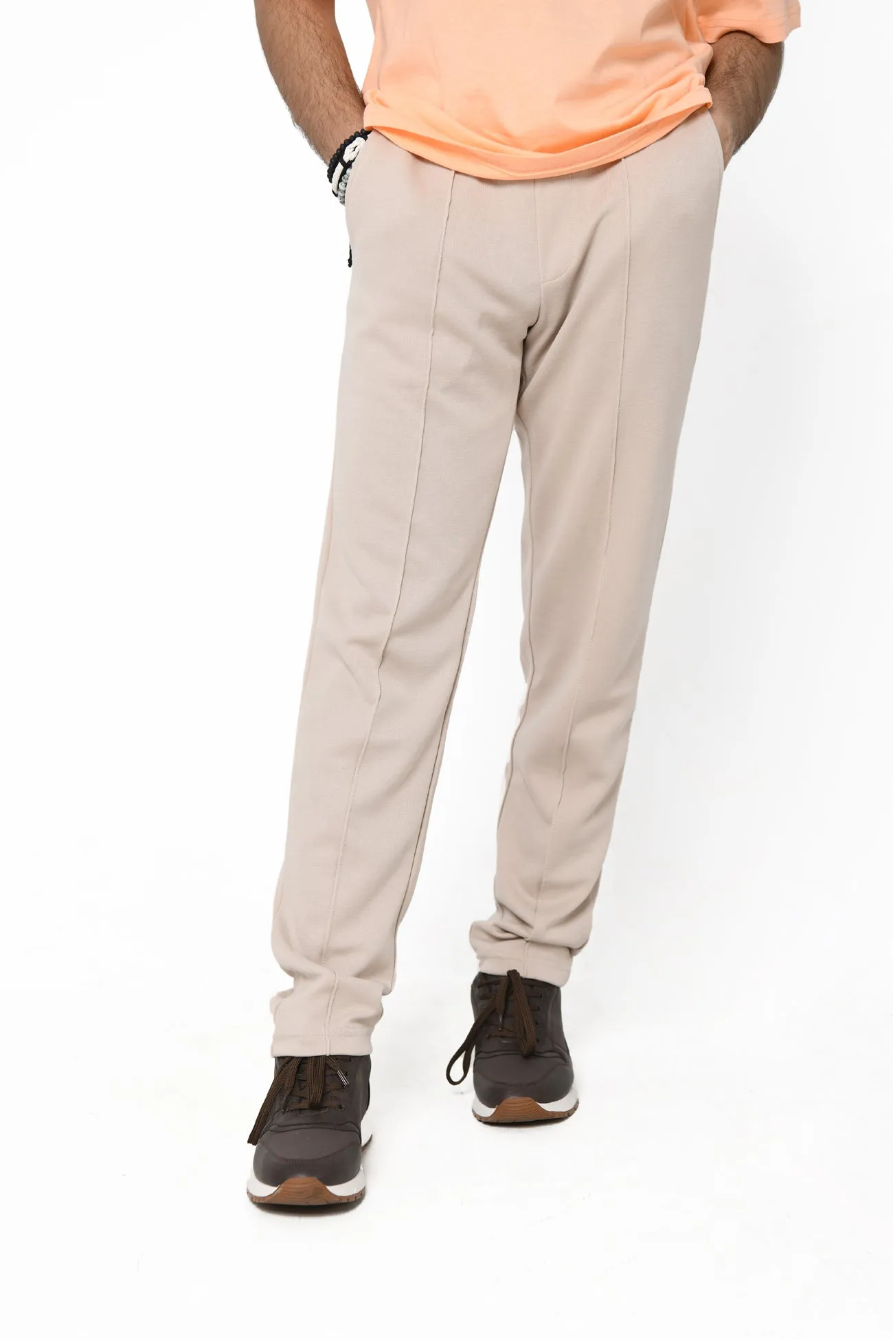 SEAMED JOGGER PANTS