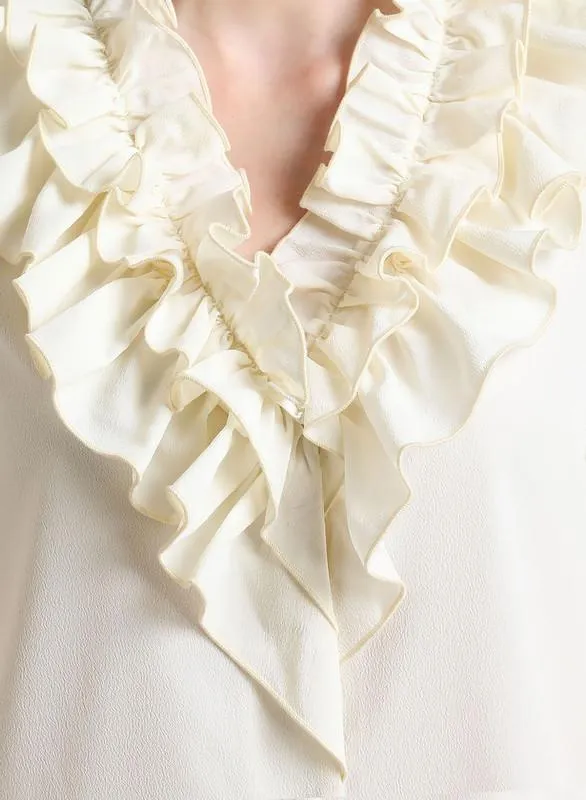 Shirt With Ruffle Detail