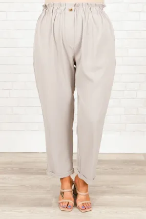 Single Step Pants, Gray