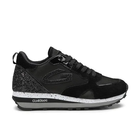 SNEAKERS GUARDIANI DONNA SATIN/BLACK WEN AGW015302