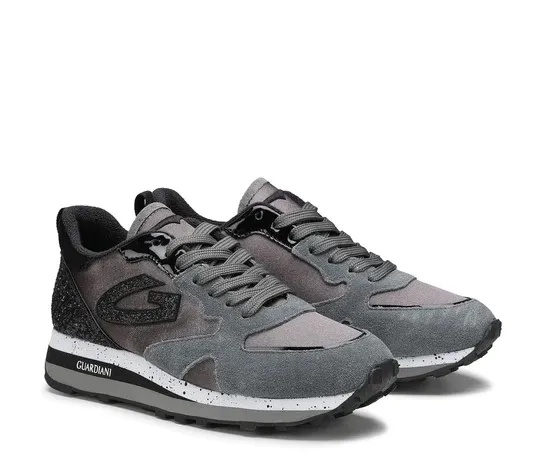 SNEAKERS GUARDIANI DONNA SATIN/GREY WEN AGW015301