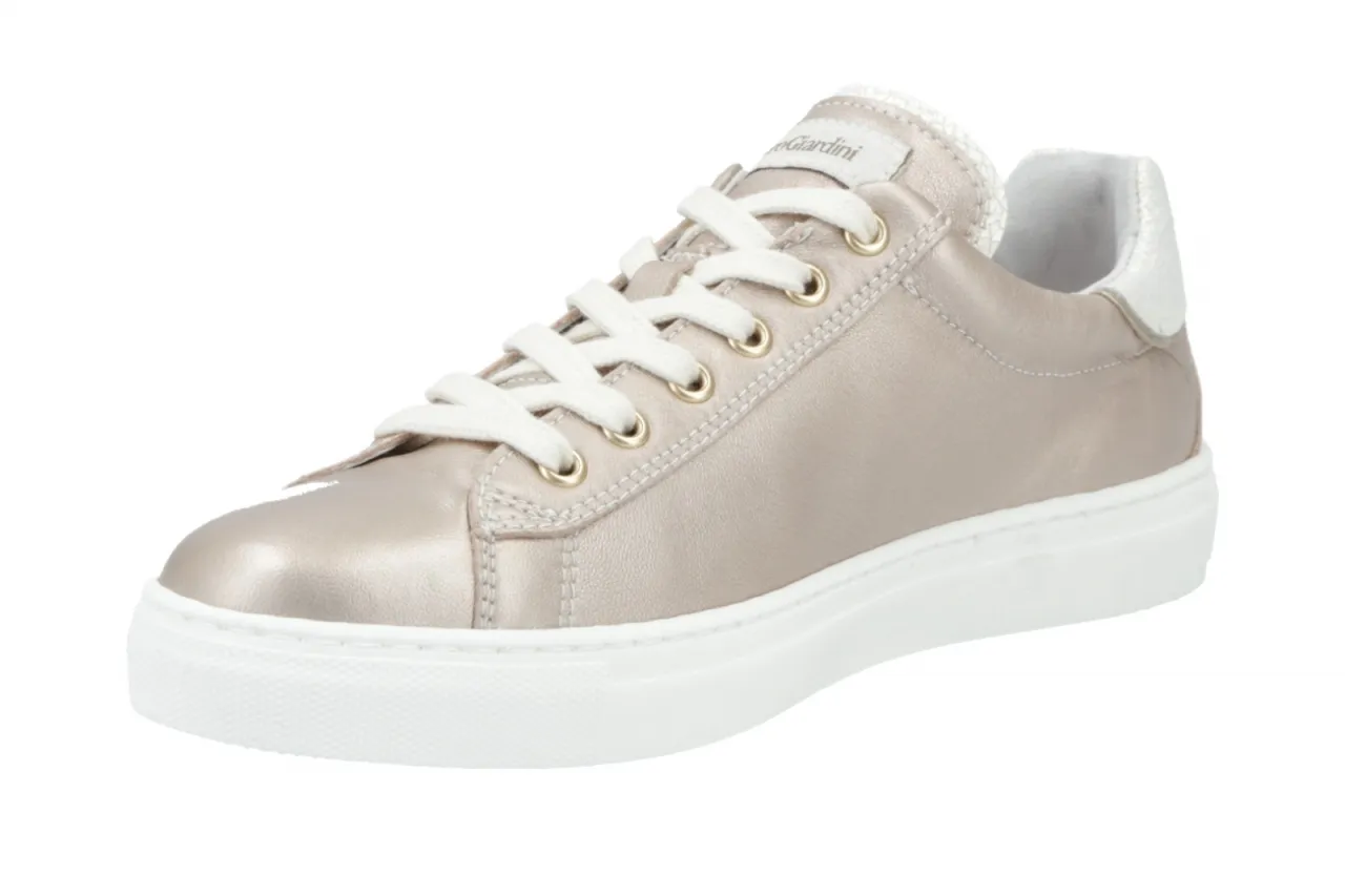 SNEAKERS NEROGIARDINI DONNA PLATINO E115286D/675