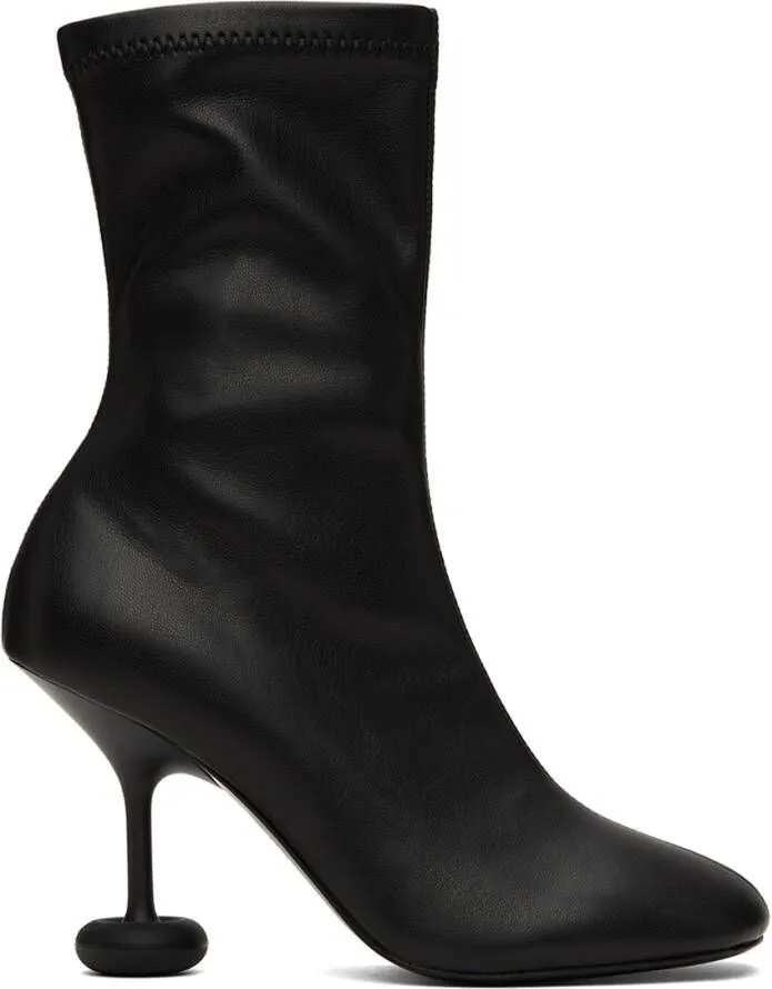 Stella McCartney Black Shroom Heel Boots