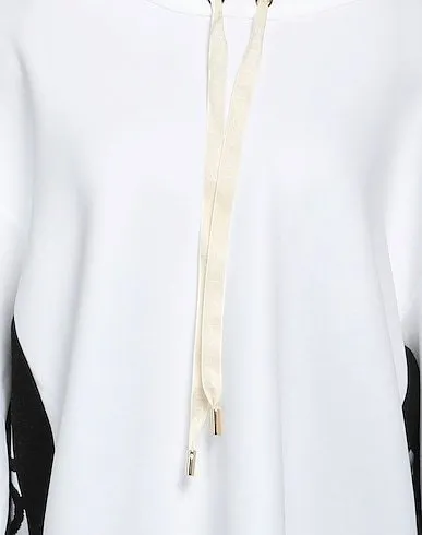 Stella McCartney  |Long Sleeves Plain Cotton Logo Hoodies & Sweatshirts