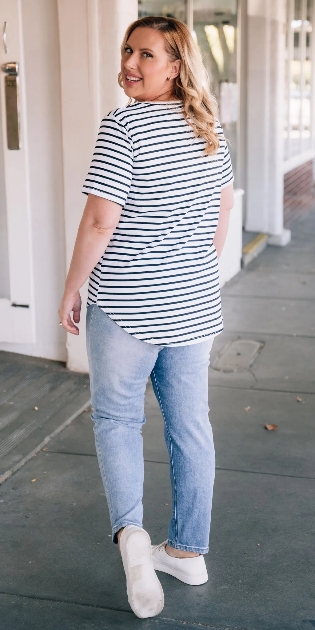 Stevie stripe tee