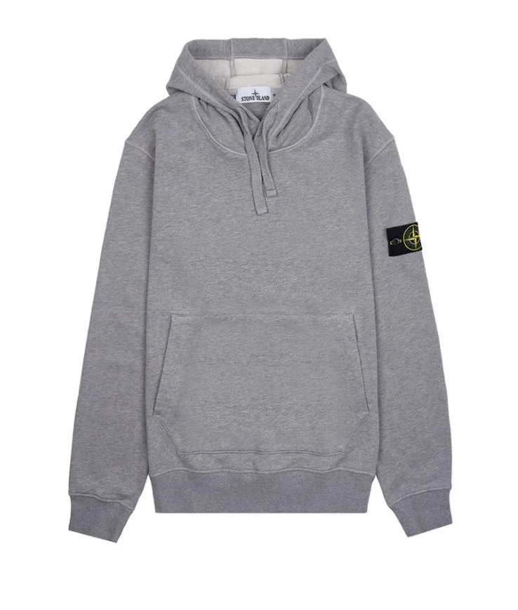 STONE ISLAND  |Street Style Logo Hoodies