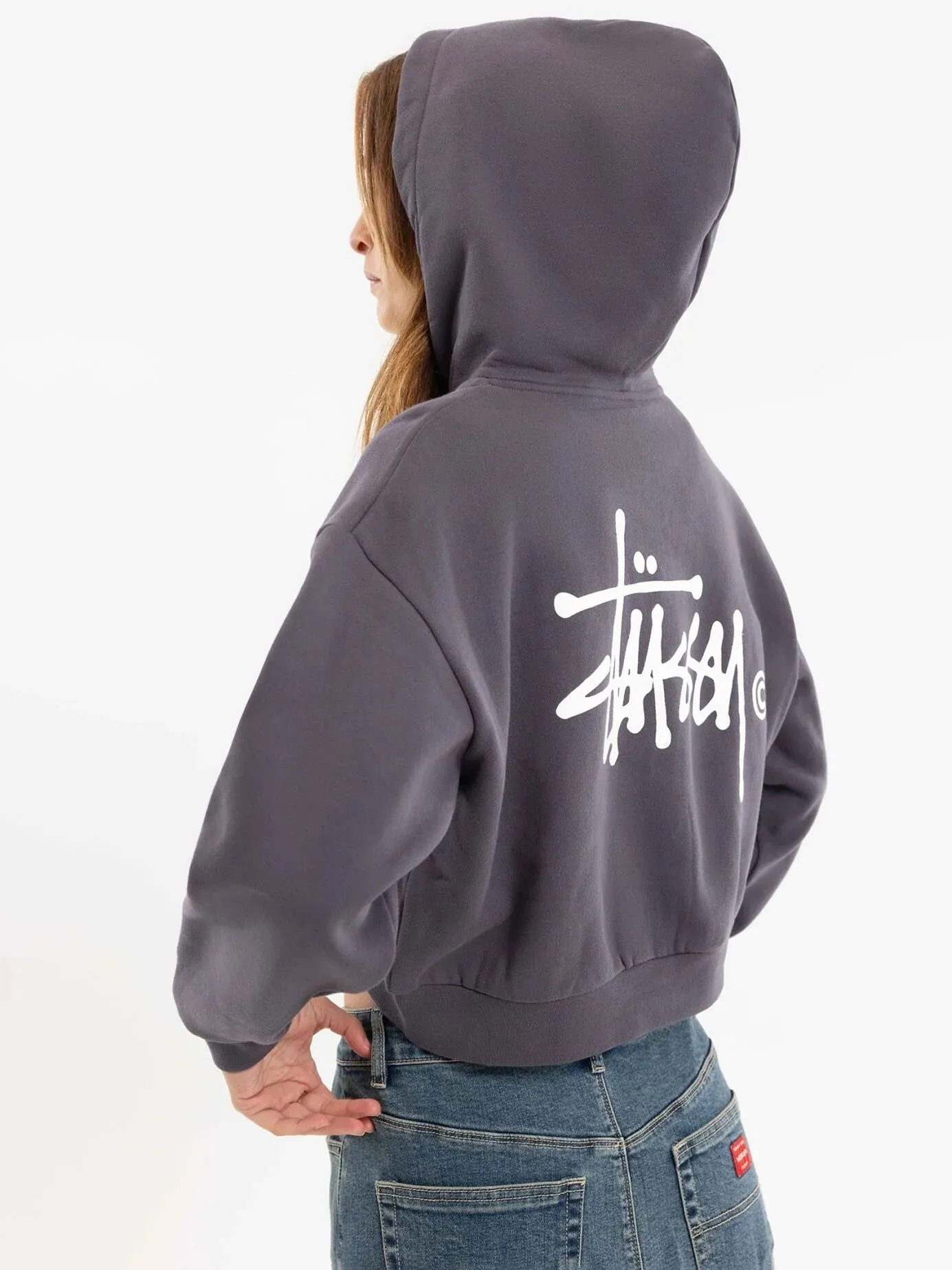 STUSSY  |Sweat Long Sleeves Logo Hoodies & Sweatshirts