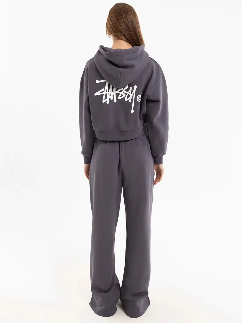 STUSSY  |Sweat Long Sleeves Logo Hoodies & Sweatshirts