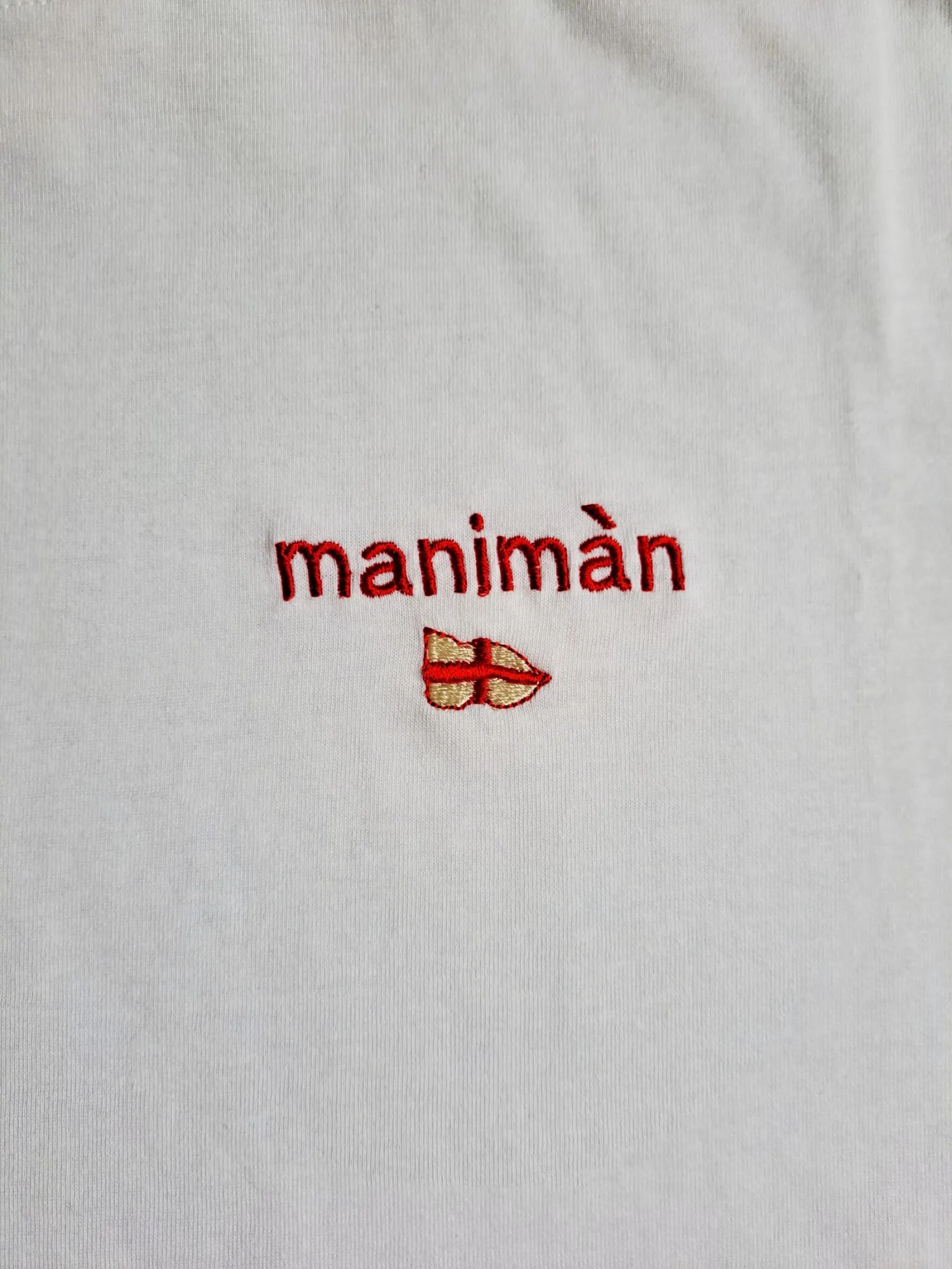 T-SHIRT MANIMAN GENOVA BIANCA