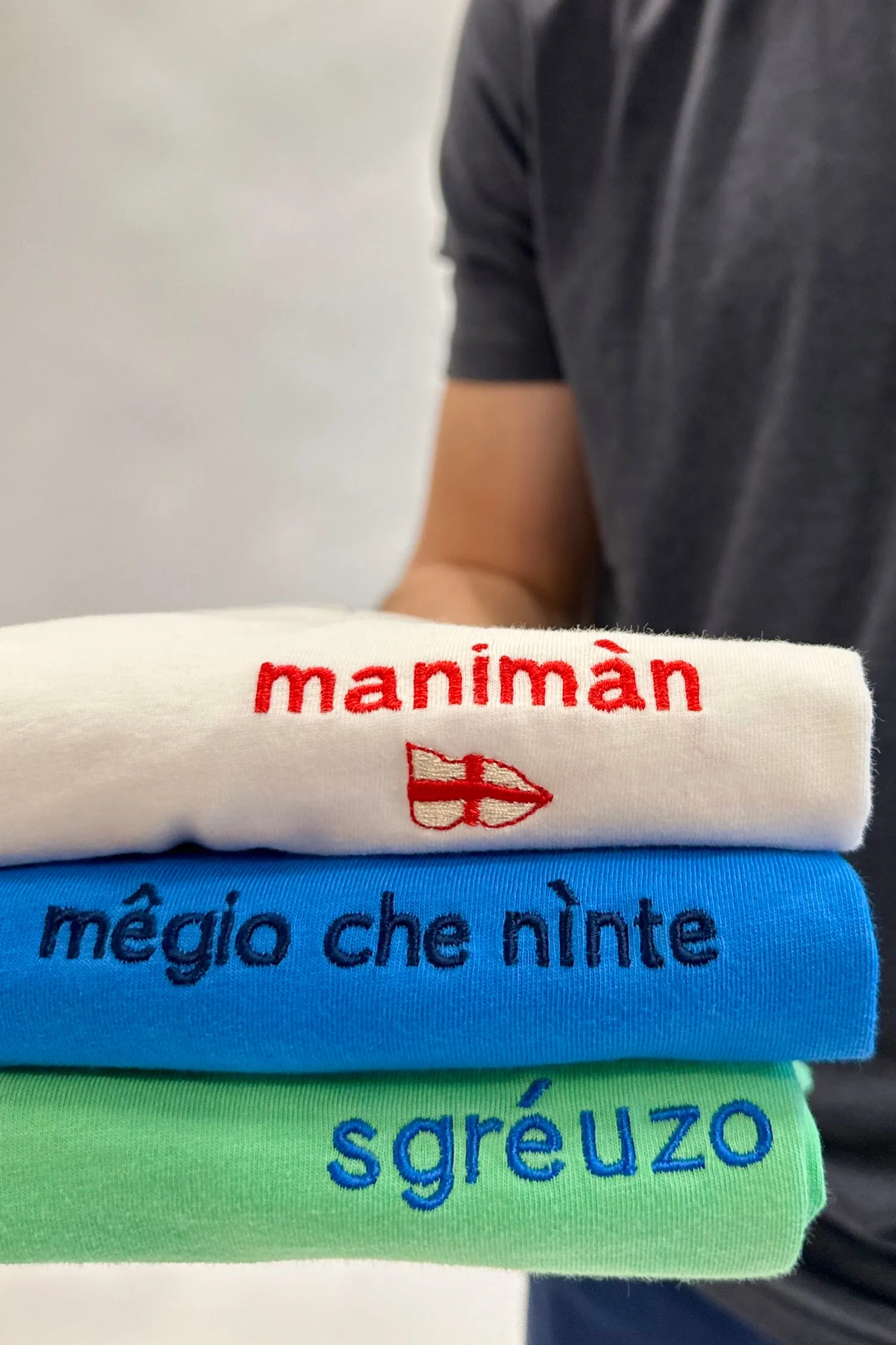 T-SHIRT MANIMAN GENOVA BIANCA