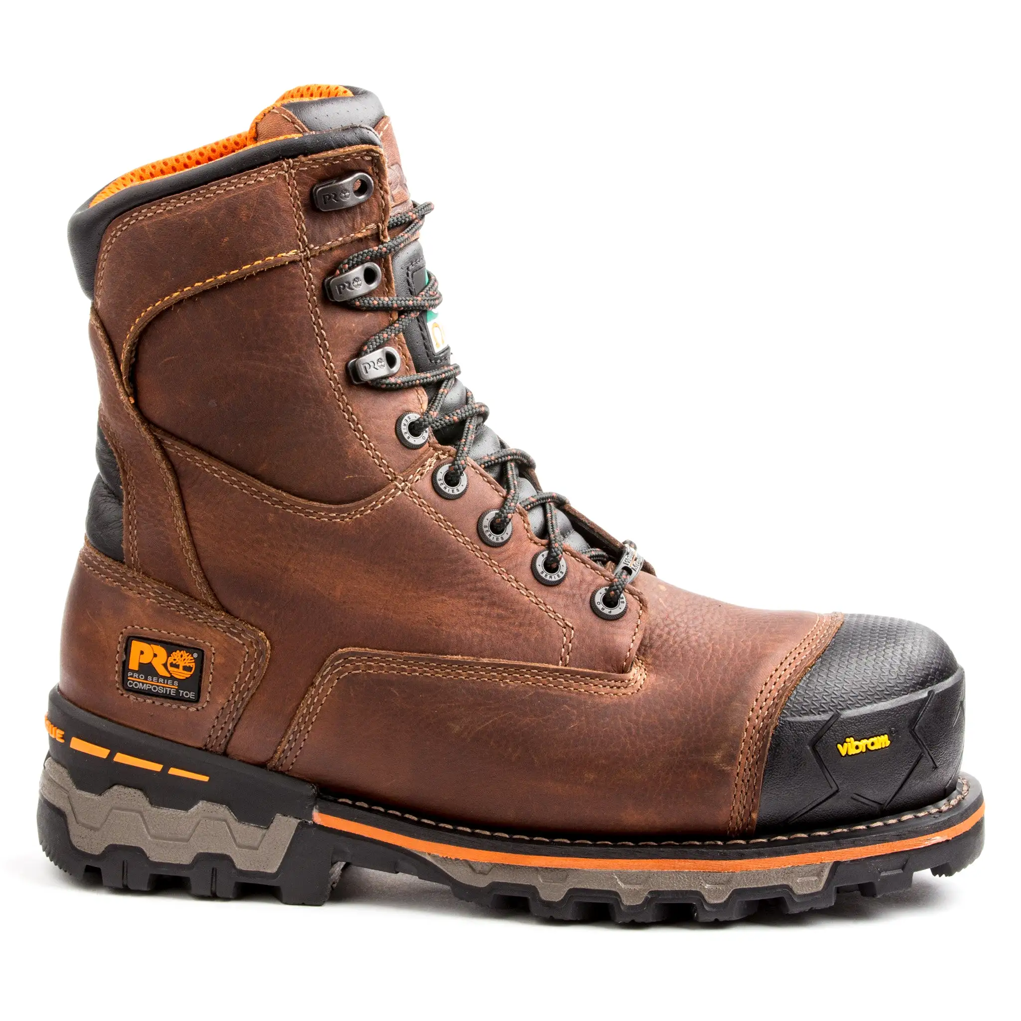 Timberland PRO Boondock Men's 8 Waterproof Composite Toe Safety Boot 89646 - Brown