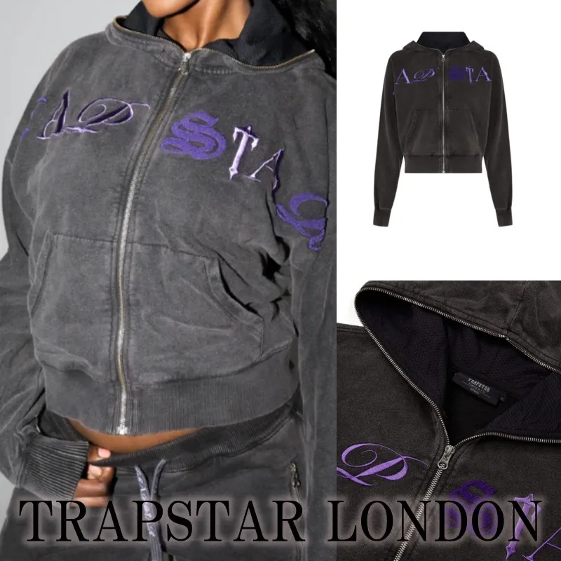 Trapstar London  |Long Sleeves Plain Logo Hoodies & Sweatshirts