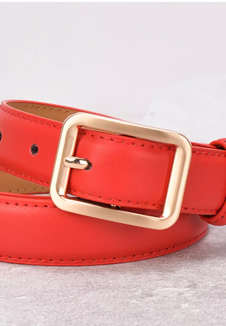 Twenty Eight Shoes Metal Pin Buckle Leather Belt JW CY-101