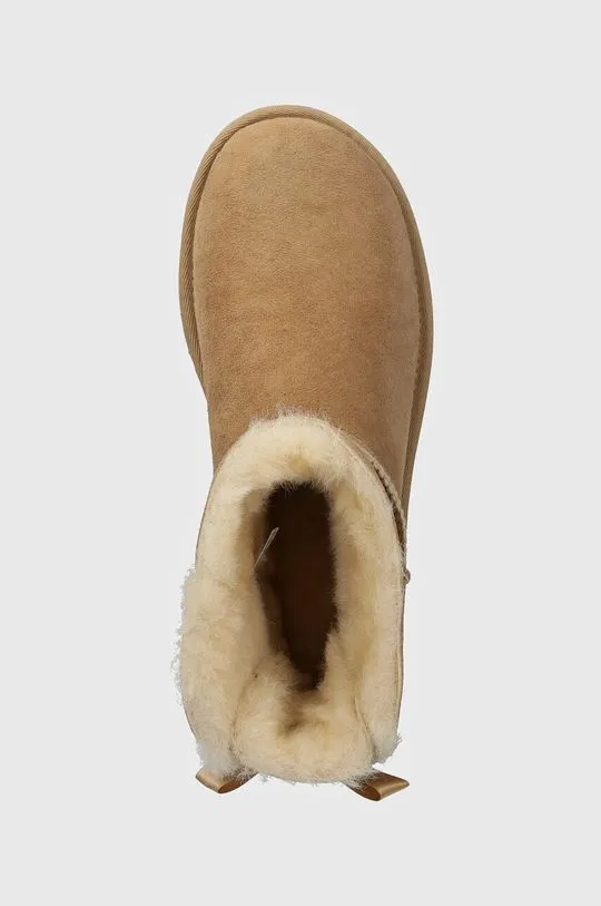 UGG suede snow boots Mini Bailey BoII beige color 1016501-SAN