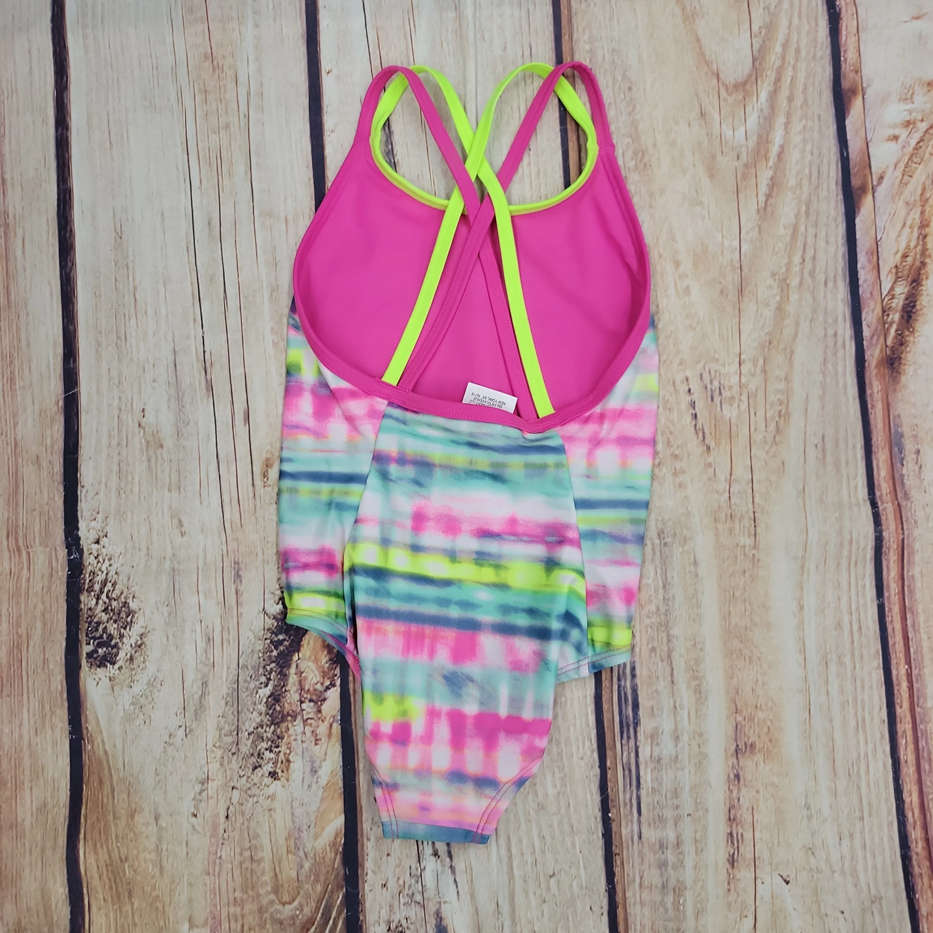 UNDER ARMOUR STRIPE DASH SWIM SUIT