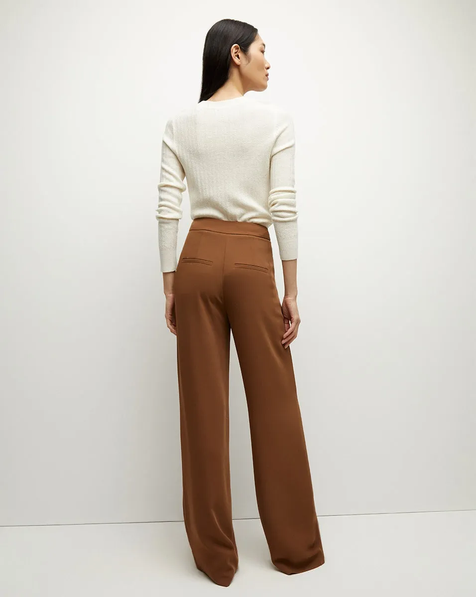 Veronica Beard Edia Pant in Deep Ochre