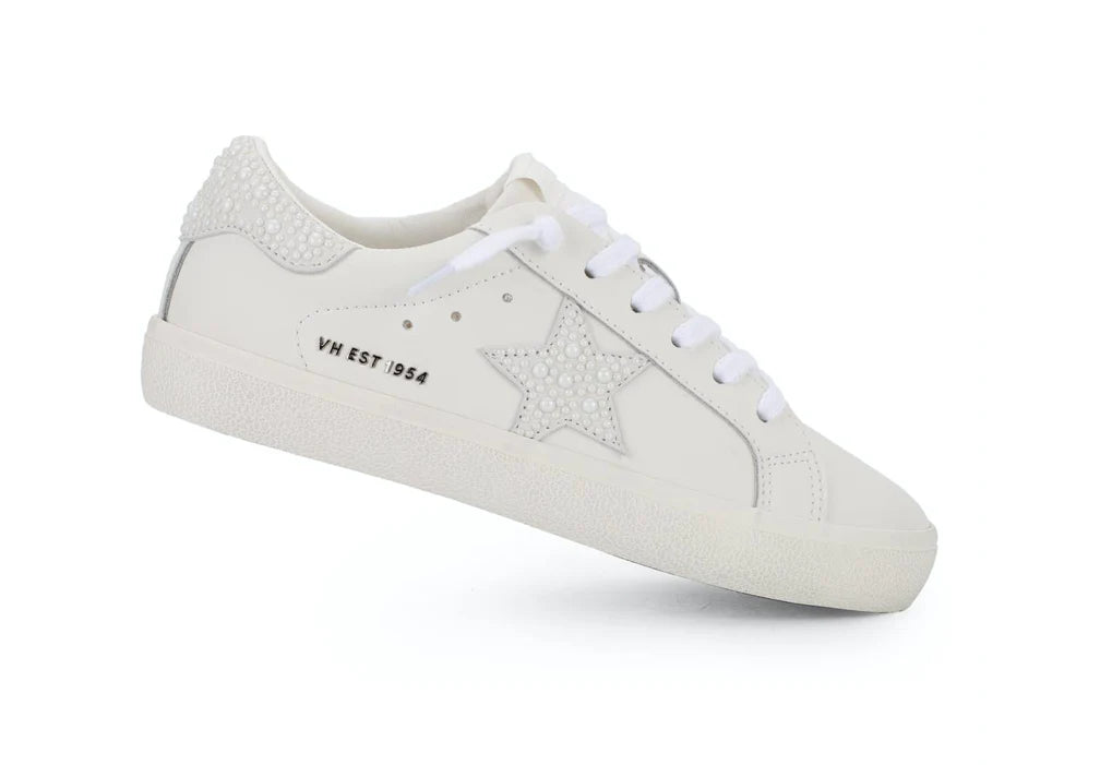 Vintage Havana - Dayna - Studded White Sneakers