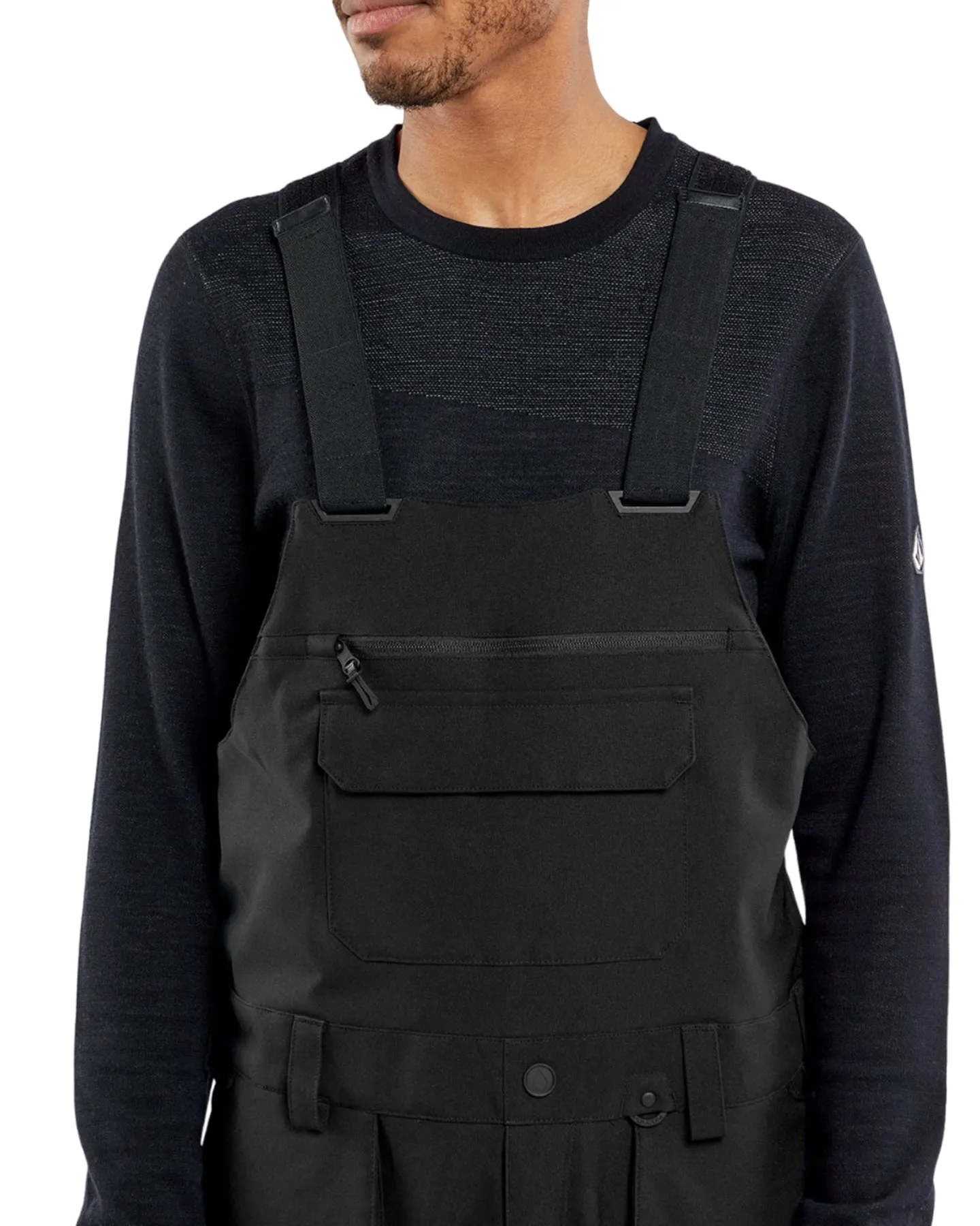 Volcom Roan Bib Overall - Black