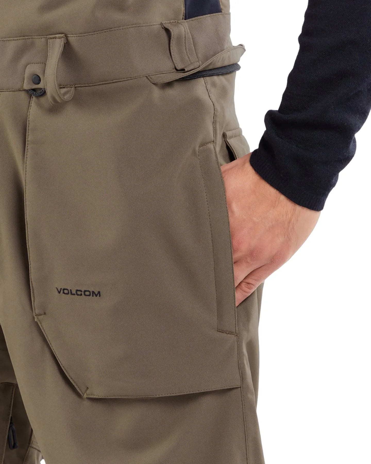 Volcom Roan Bib Overall - Teak