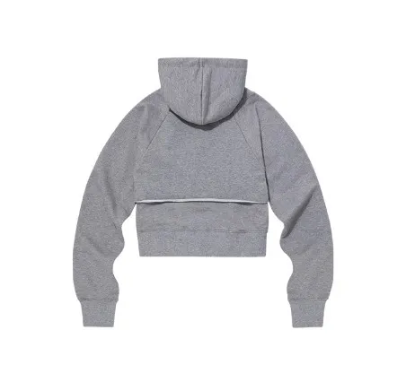 WOOALONG  |Long Sleeves Logo Hoodies & Sweatshirts