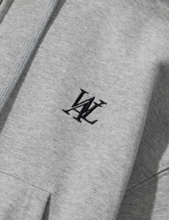 WOOALONG  |Street Style Medium Logo Hoodies & Sweatshirts