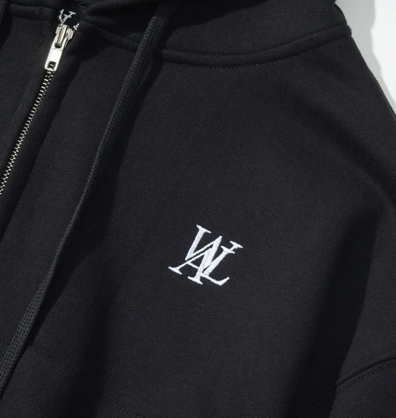 WOOALONG  |Street Style Medium Logo Hoodies & Sweatshirts