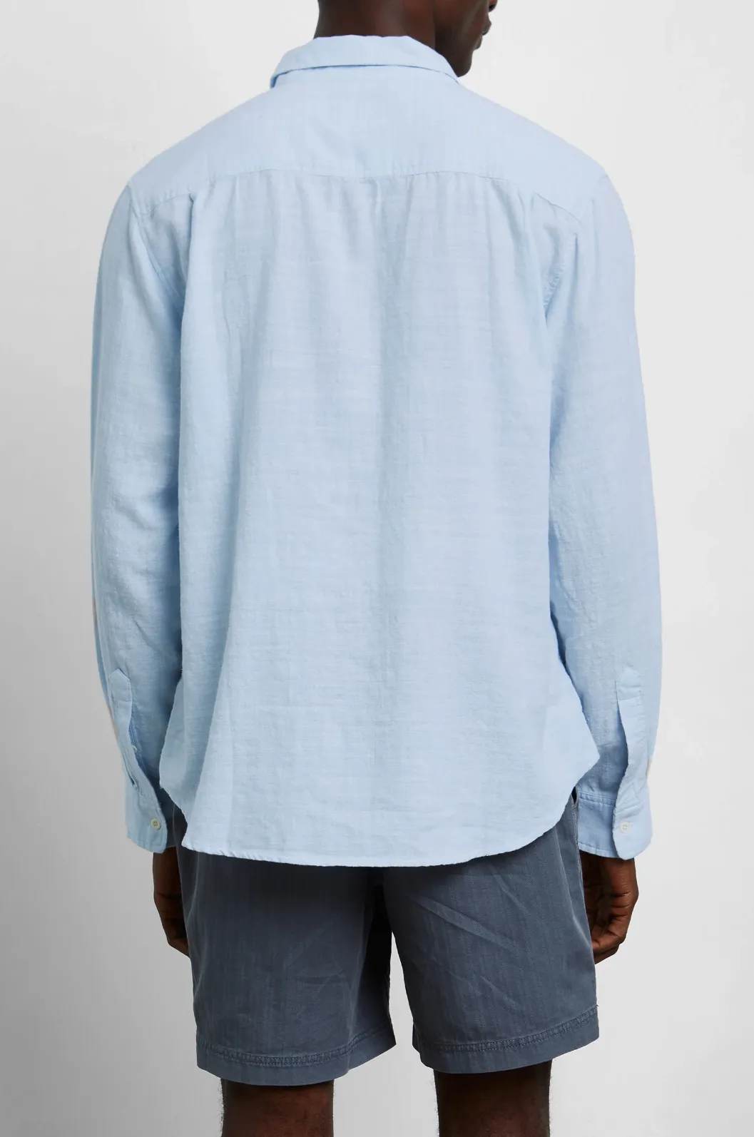 WYATT COTTON SLUB LONG SLEEVE SHIRT