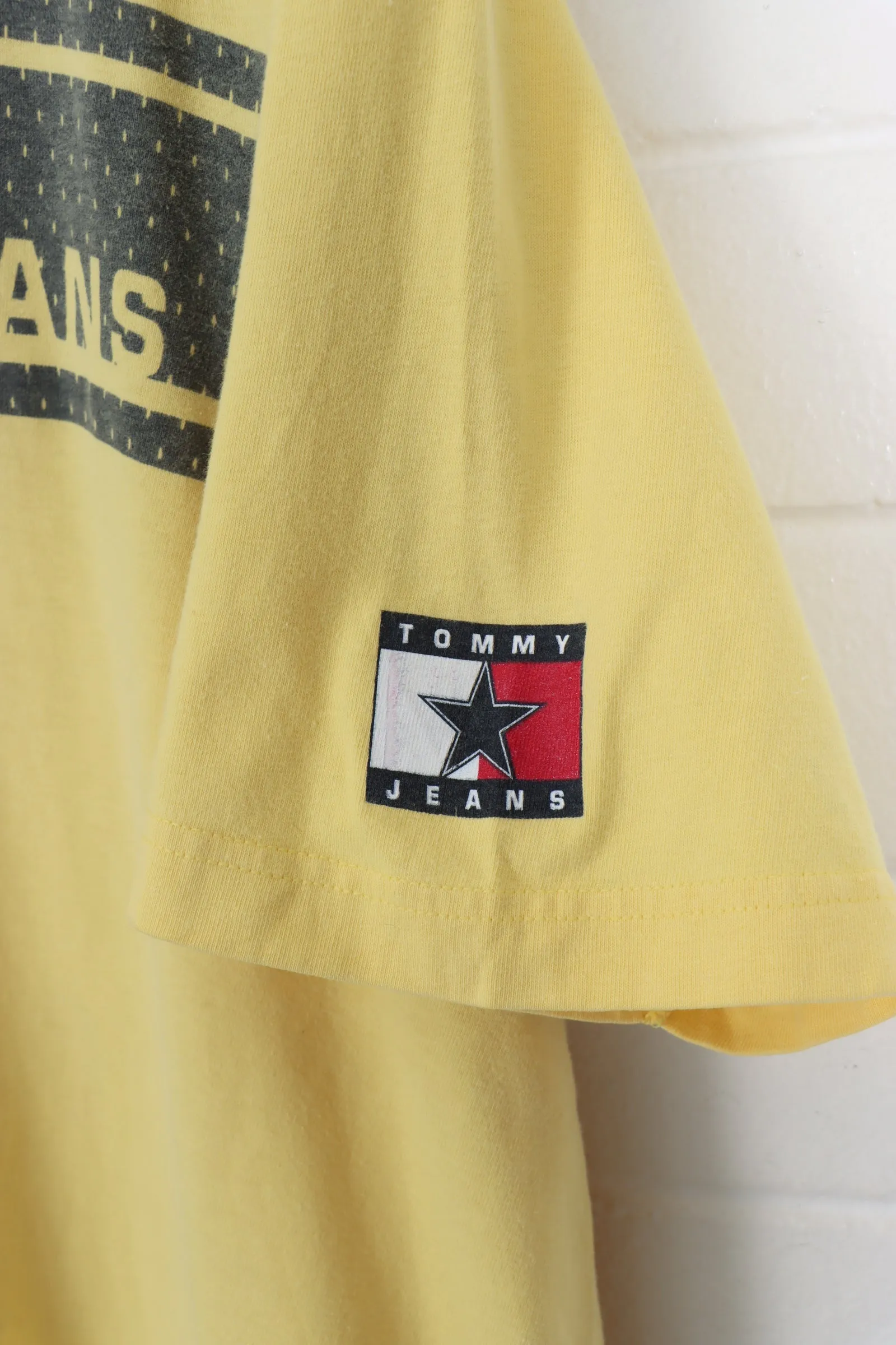 Yellow TOMMY HILFIGER JEANS Graphic Tee (XL)