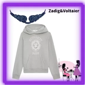 ZADIG & VOLTAIRE  |Plain Logo Hoodies & Sweatshirts