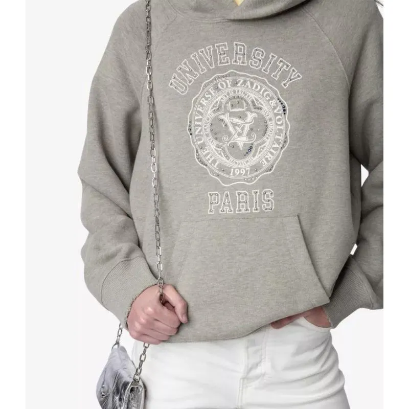 ZADIG & VOLTAIRE  |Plain Logo Hoodies & Sweatshirts